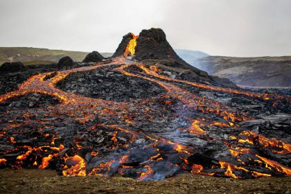 erupçao vulcanica islandia
